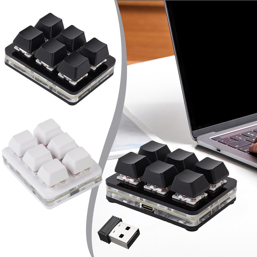 Wireless Keyboard Mini - Keyboard Mini 6 Tombol Bluetooth Keypad