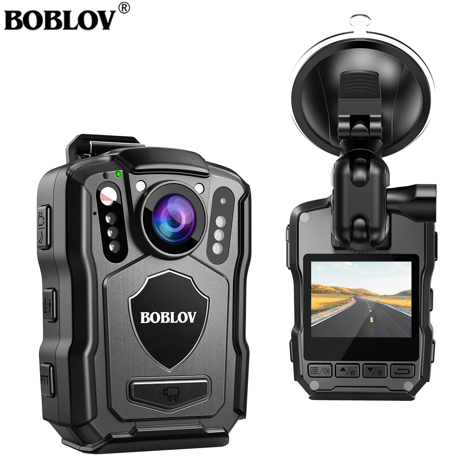 Compact Camera Mirrorless - Kamera Badan Polisi BOBLOV M5 dengan