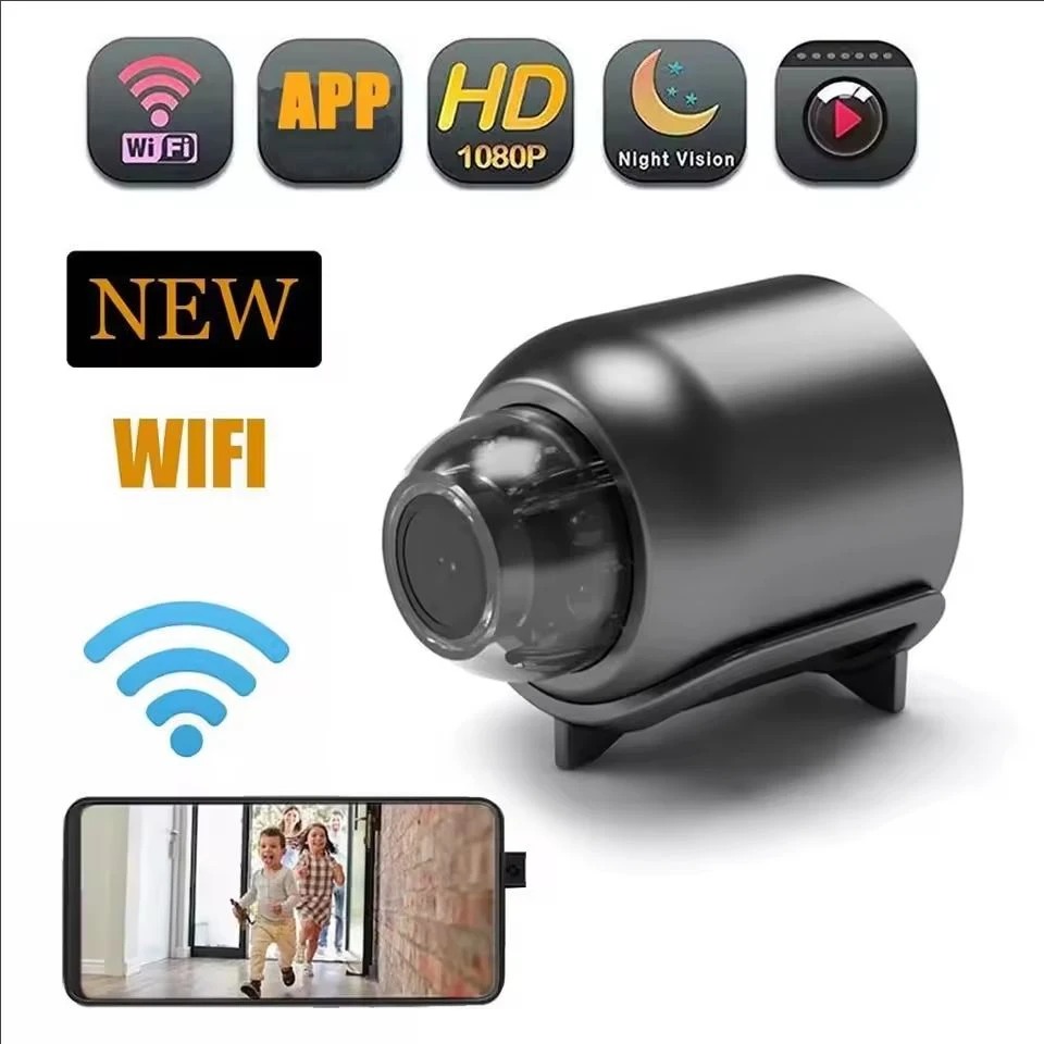 Compact Camera Mirrorless - Kamera Mini HD 1080P WiFi Nirkabel