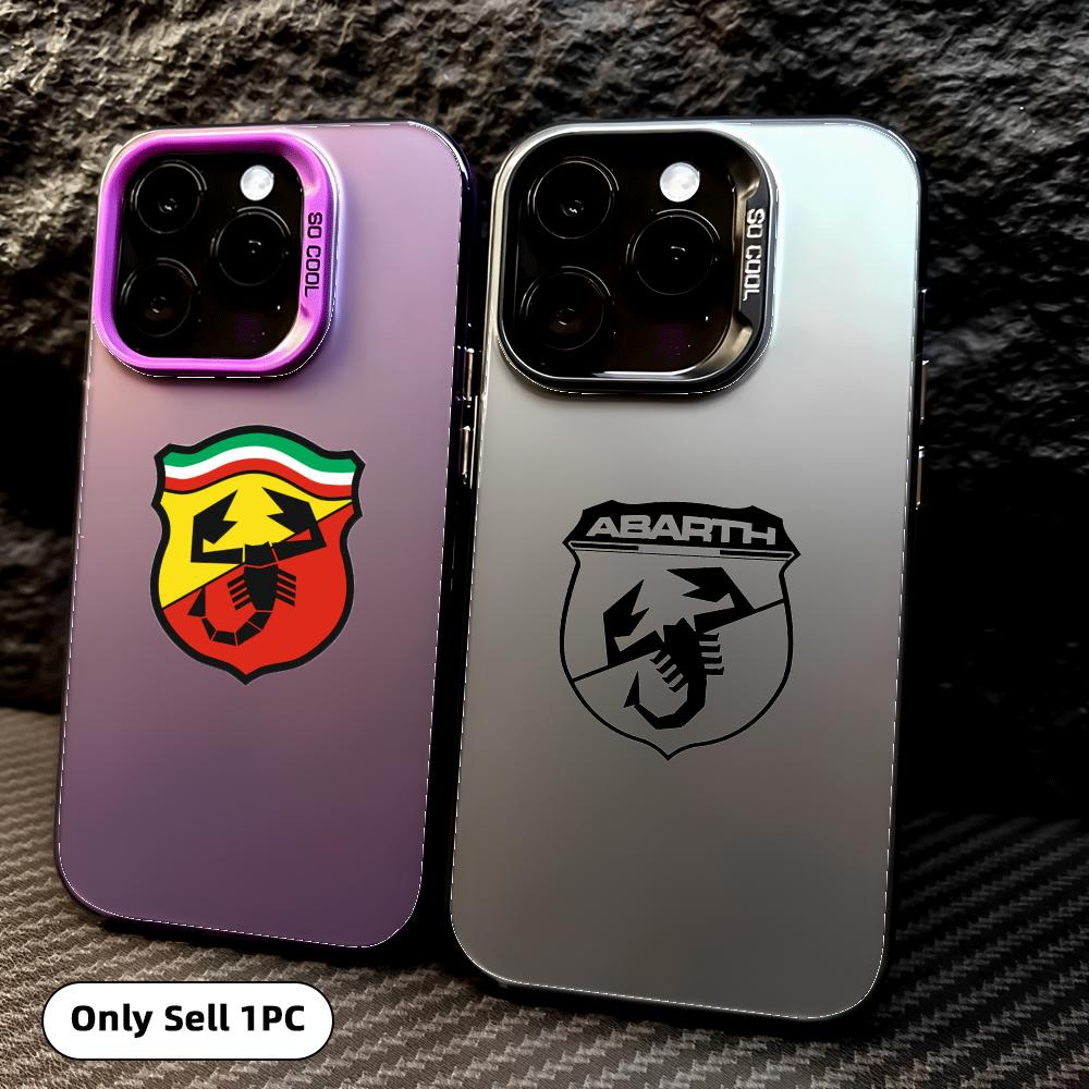 Apple Iphone 15 - Casing HP A-Abarth Scorpion untuk iPhone