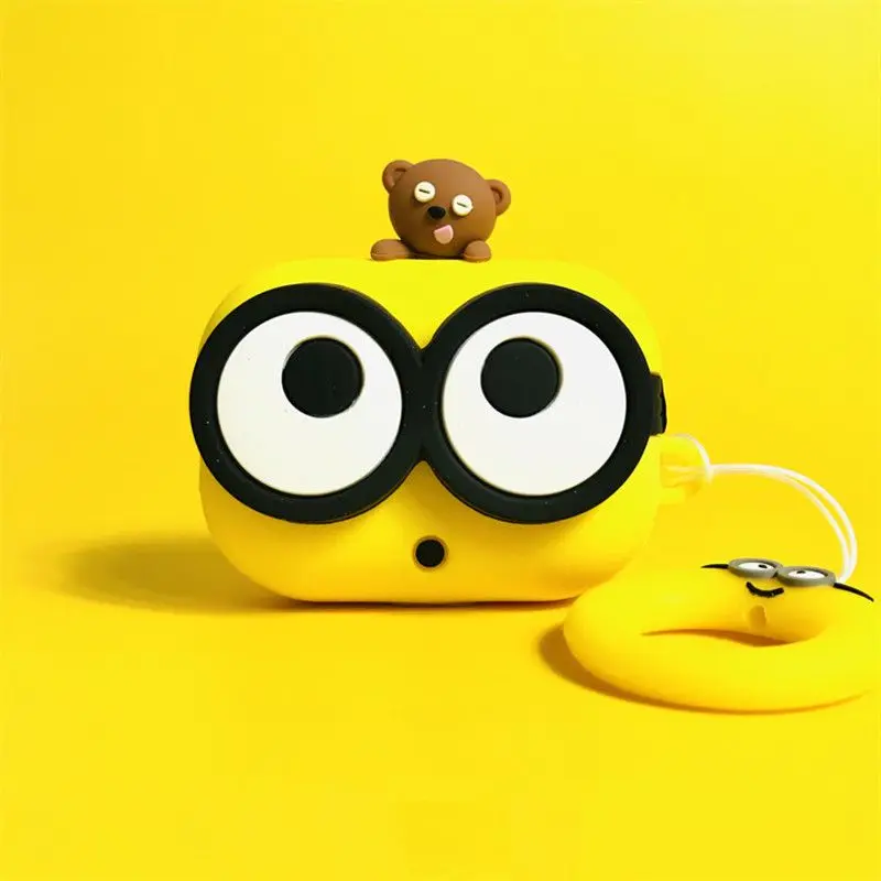 Portable Wifi Hotspot - Casing Silikon Kartun Lucu Minion untuk