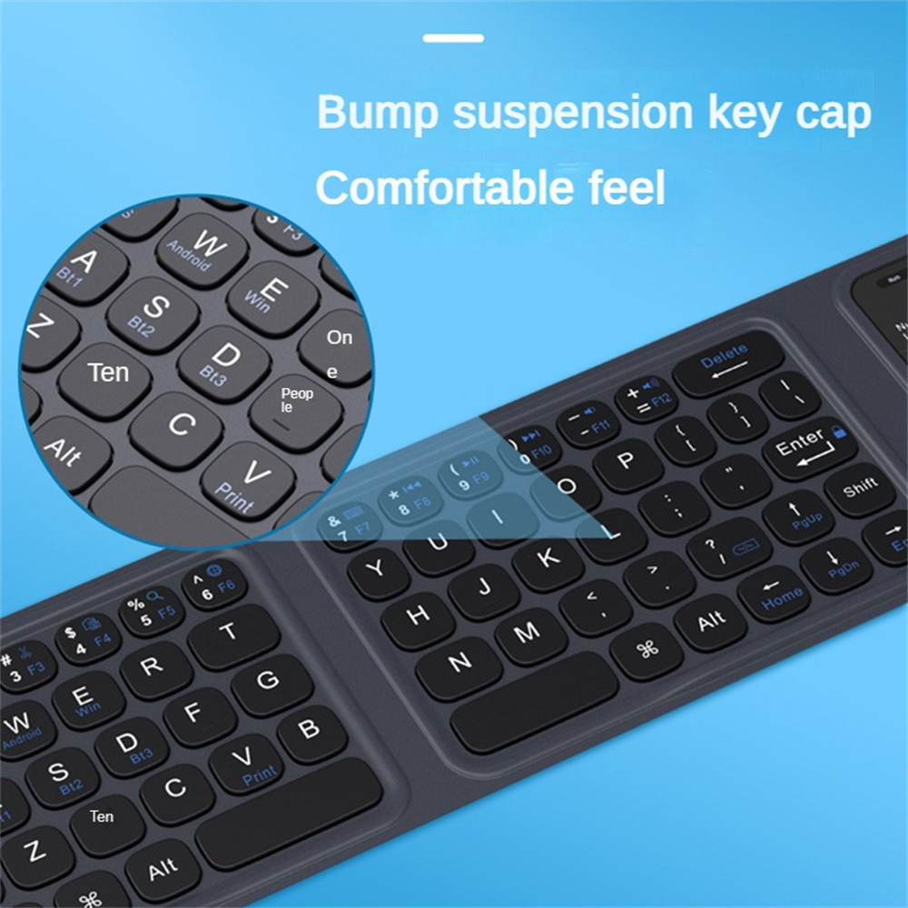 BK19 Keyboard Mini Kompatibel  - Wireless Keyboard Mini ulasan dan harga