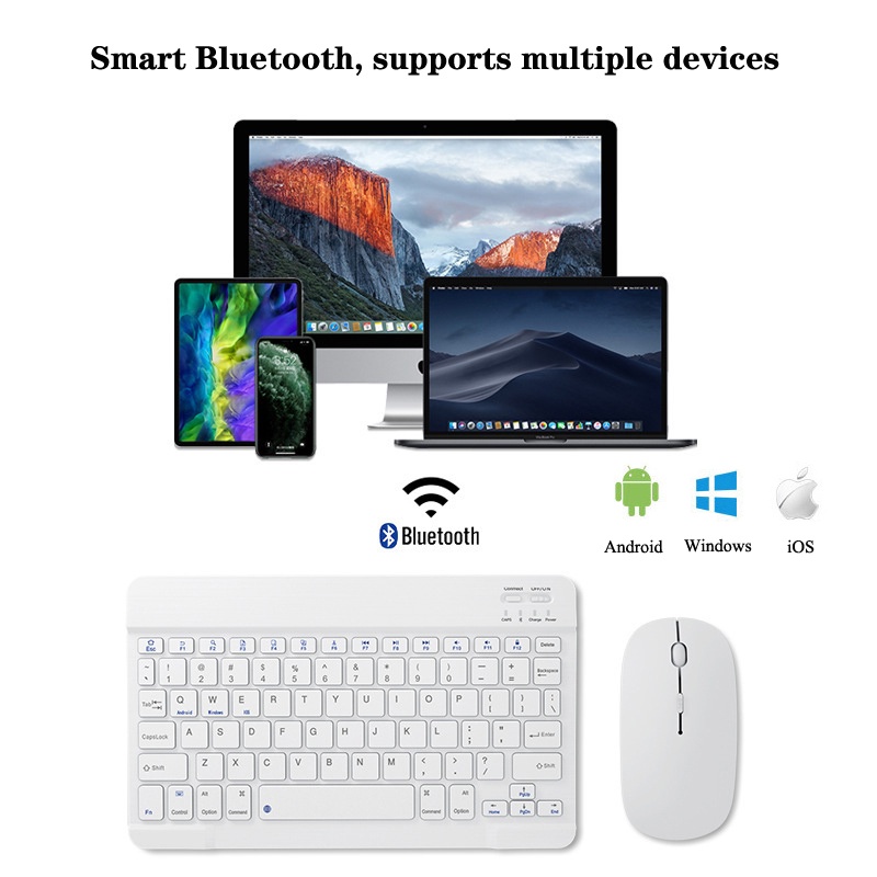 Keyboard Nirkabel Universal un - Wireless Keyboard Mini ulasan dan harga