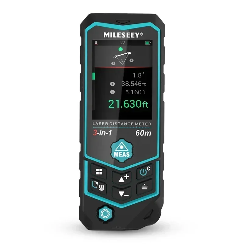 Mileseey R2B 60M Pengukur Lase - Laser Distance Measure ulasan dan harga