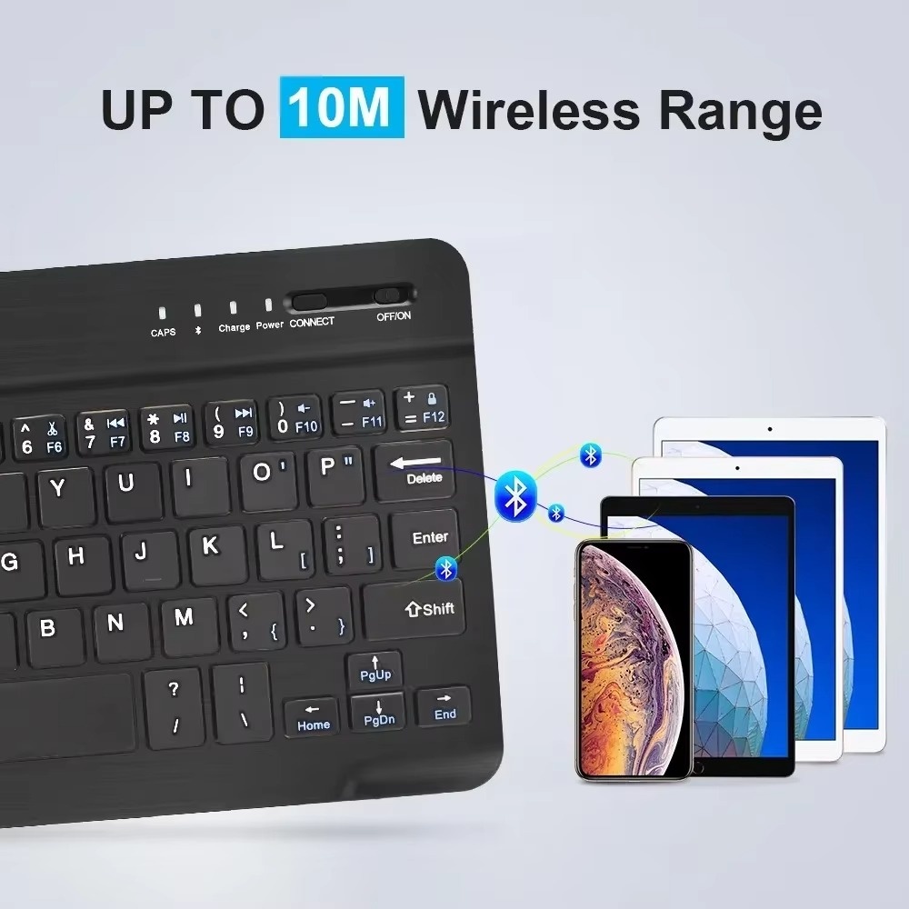 Keyboard Nirkabel Bluetooth 5. - Wireless Keyboard Mini ulasan dan harga