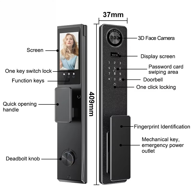 Kunci Pintu Pintar WiFi Tuya,  - Electronics & Gadgets Starting With D ulasan dan harga