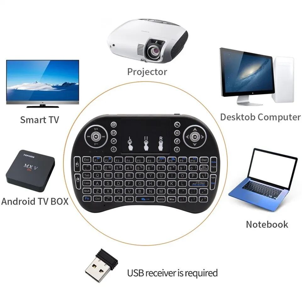 Keyboard Nirkabel Mini 2.4G Ta - Wireless Keyboard Mini ulasan dan harga