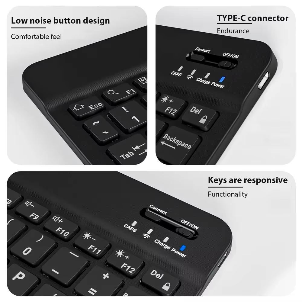 Keyboard Nirkabel Bluetooth Ke - Wireless Keyboard Mini ulasan dan harga