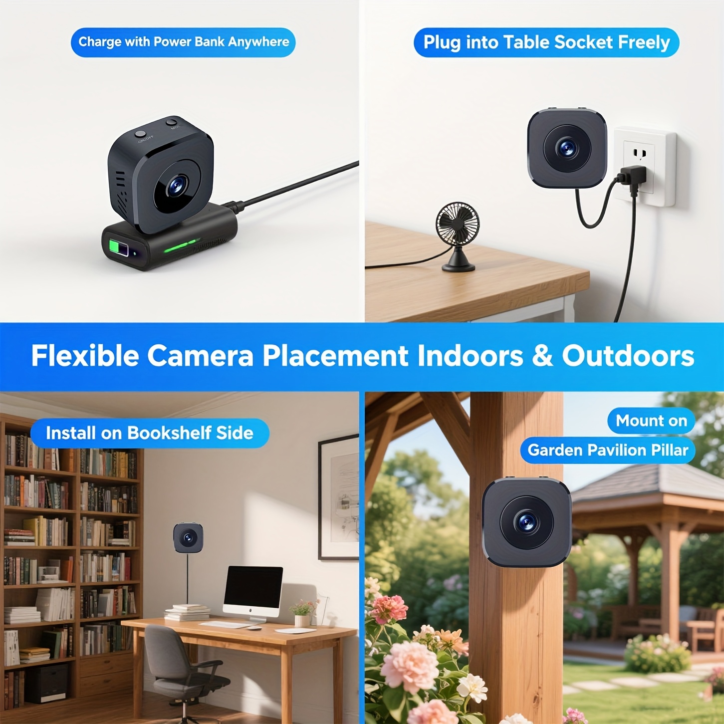 Kamera WiFi Mini HD 1080P Peng - Compact Camera Mirrorless ulasan dan harga
