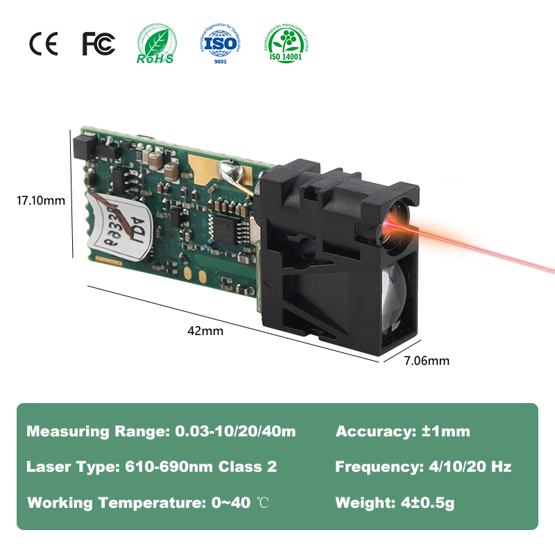 Sensor Jarak Laser Presisi Tin - Laser Distance Measure ulasan dan harga