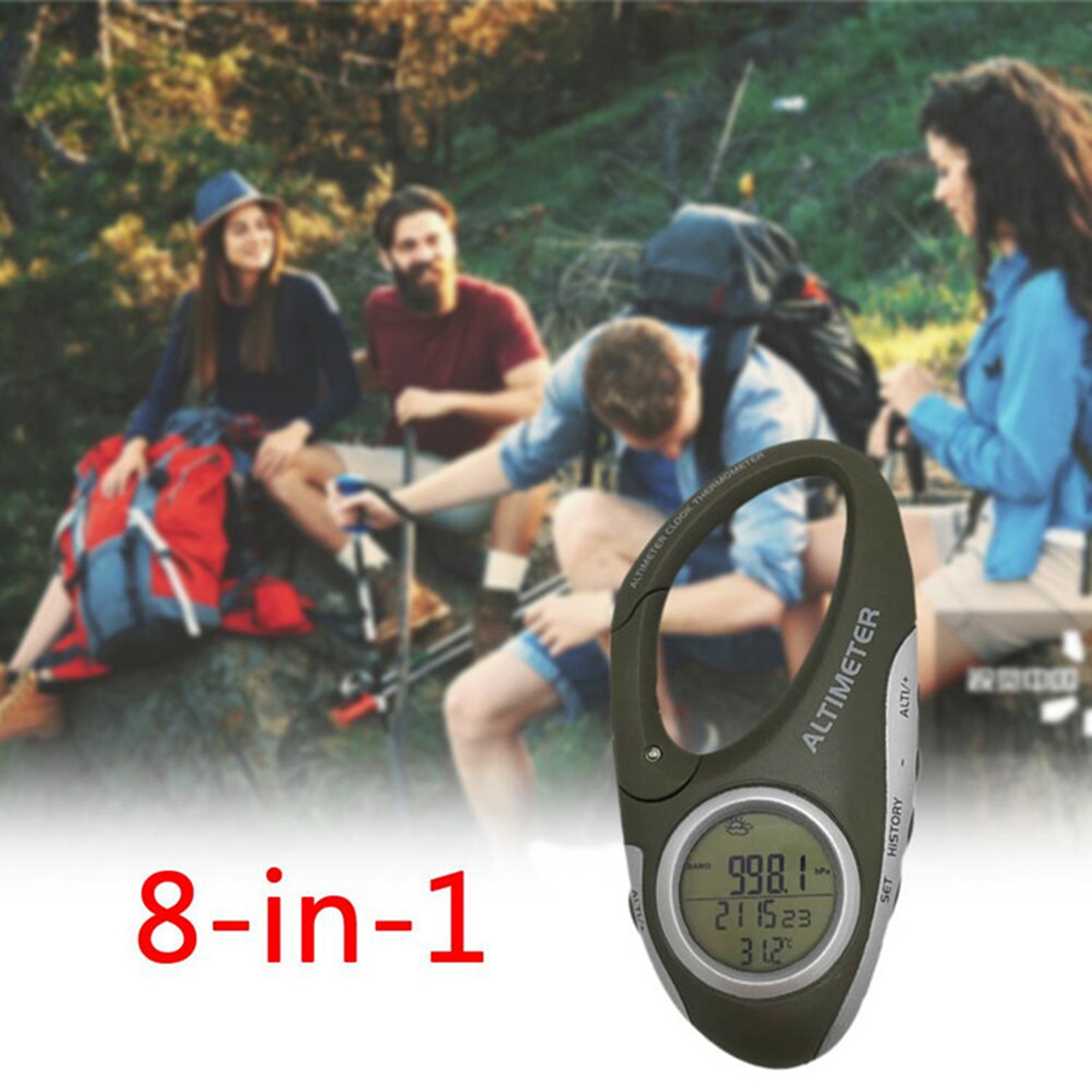 Altimeter elektronik Carabiner - Electronics And Gadgets With I ulasan dan harga